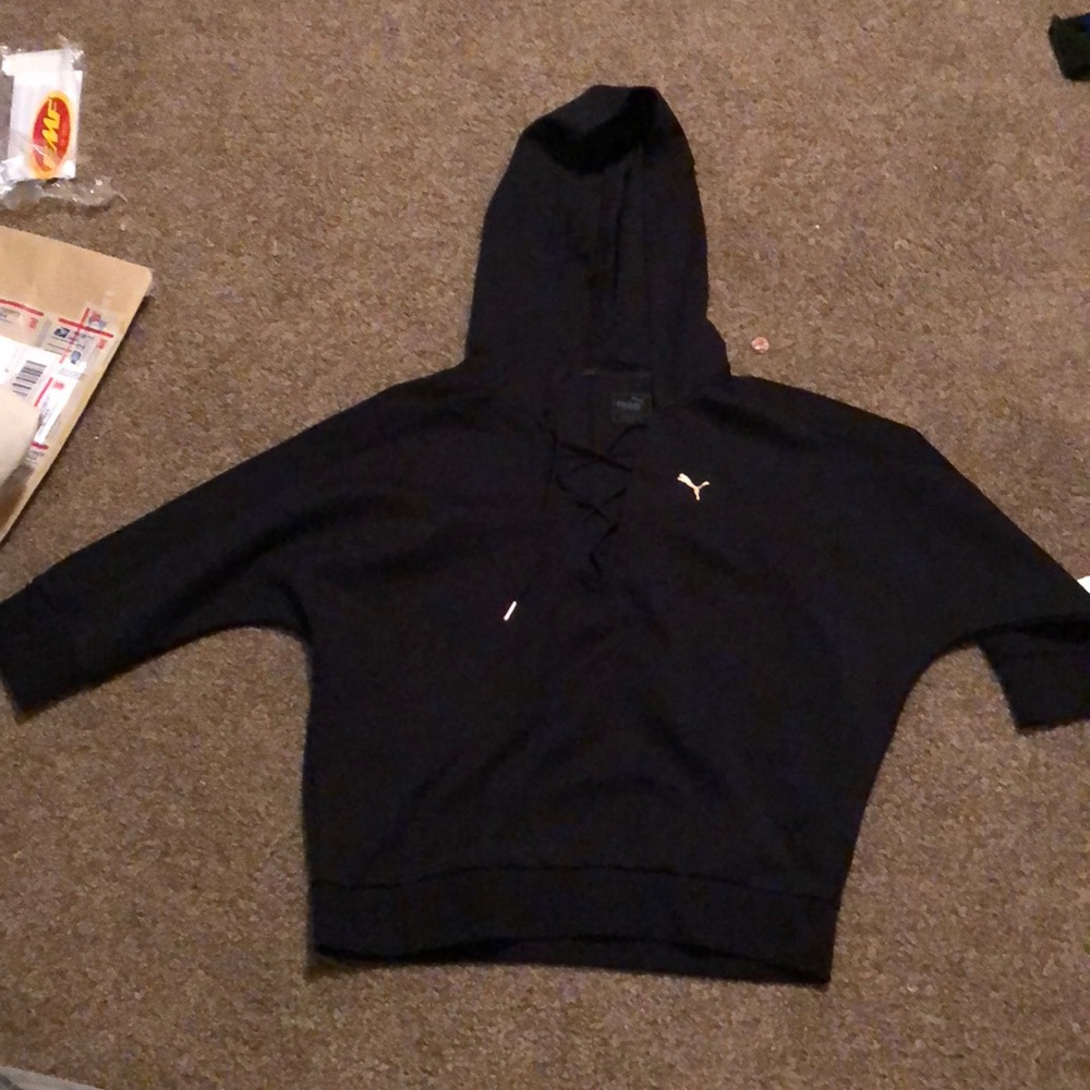 Puma sweatshirt rose gold